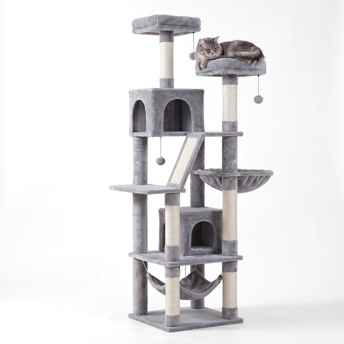 Multi-Level Cat Tree with Hammock