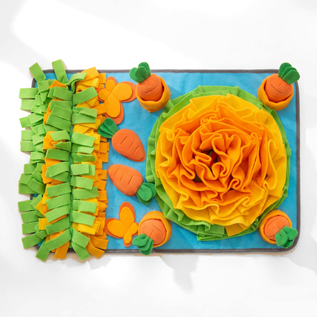 Snuffle Mat with Squeaky Carrots