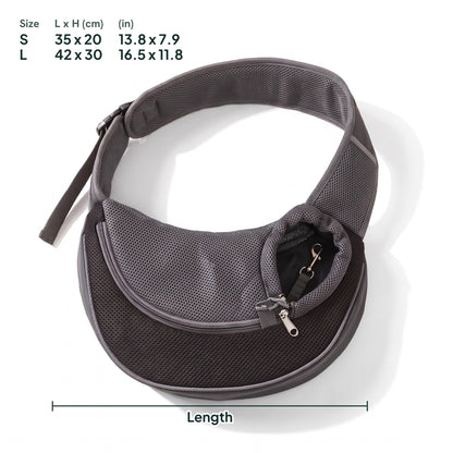Mesh Sling Carrier, dimensions