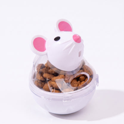 Mouse Treat Tumbler for Cats, close-up detail