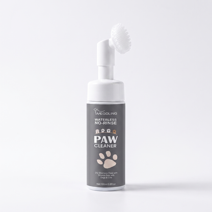 No-Rinse Paw Cleaning Foam with Brush Cap