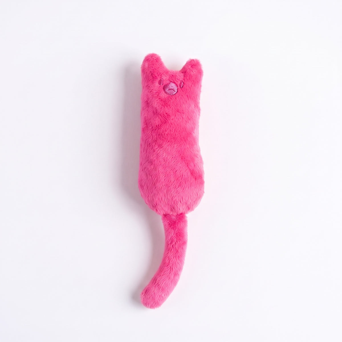 Plush Catnip Kicker Cat Toys - pink