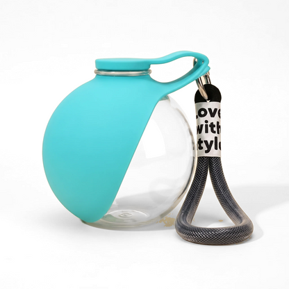 Dog Water Bottle with Fold-Out Bowl
