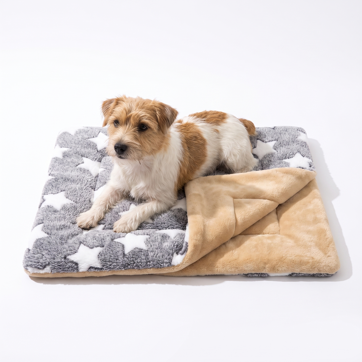 Reversible Flannel Pet Mat and Blanket