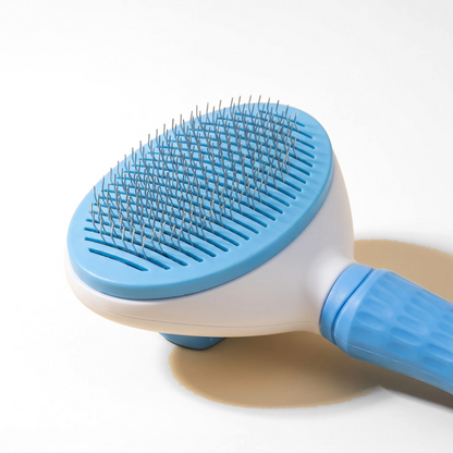 Self-Cleaning Slicker Brush