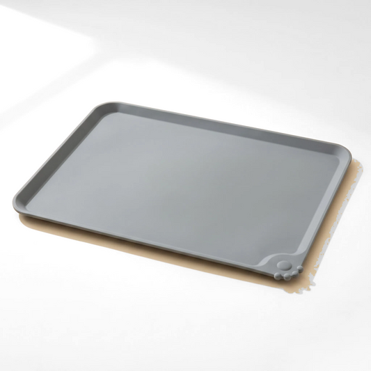 Silicone Feeding Mat with Raised Edge
