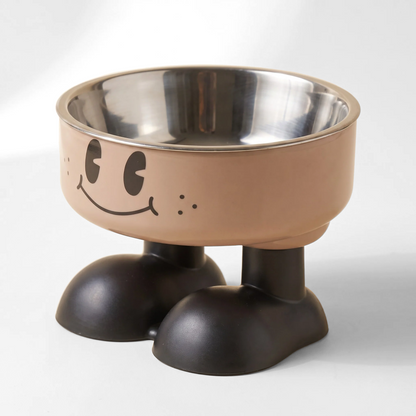 Smiley Elevated Pet Bowl