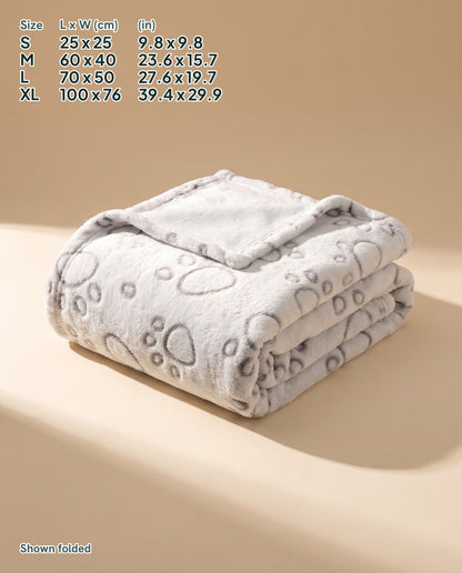 Soft Flannel Pet Blanket, dimensions
