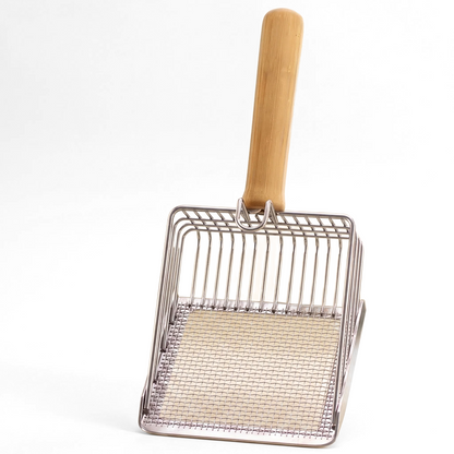 Litter Scoop with Wood Handle