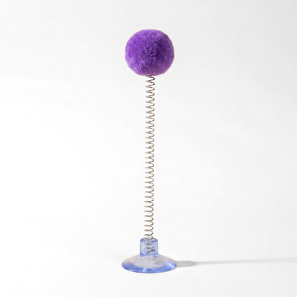 Suction Cup Spring Ball Cat Toy