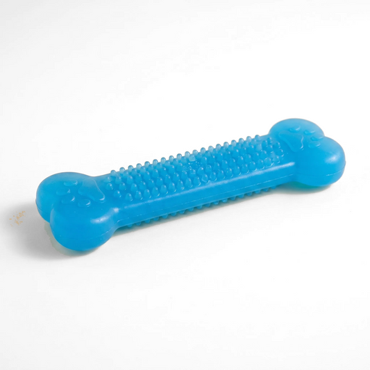 Textured Rubber Bone Chew Toy