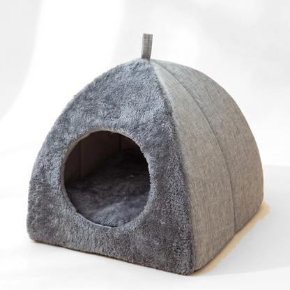 Triangle Felt Cat House