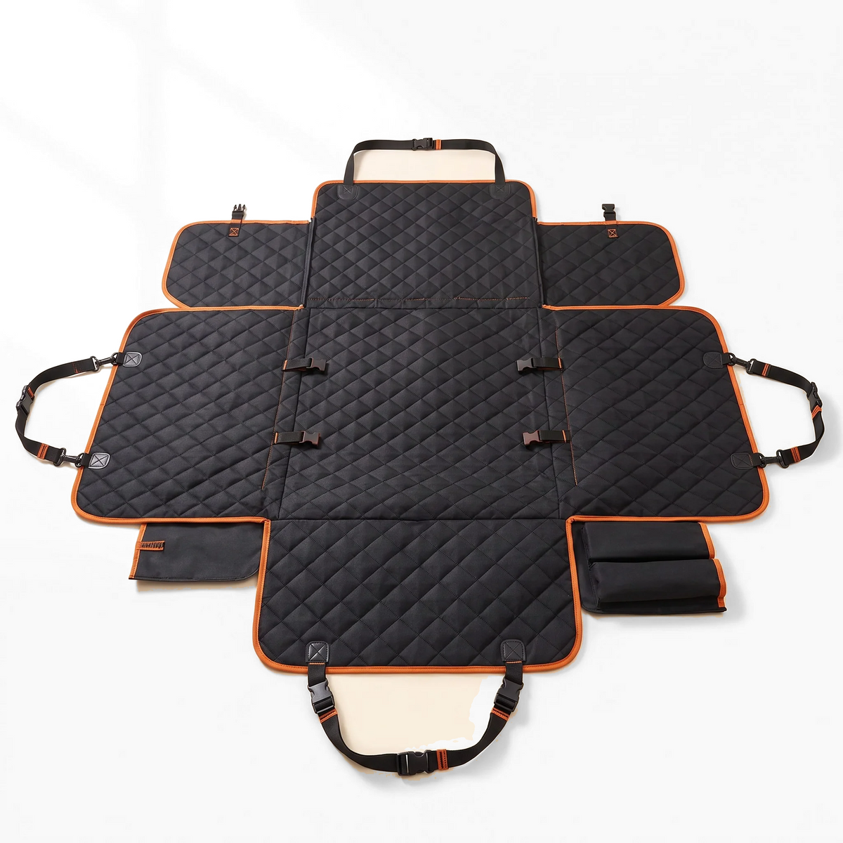 Quilted Car Hammock with Side Flaps