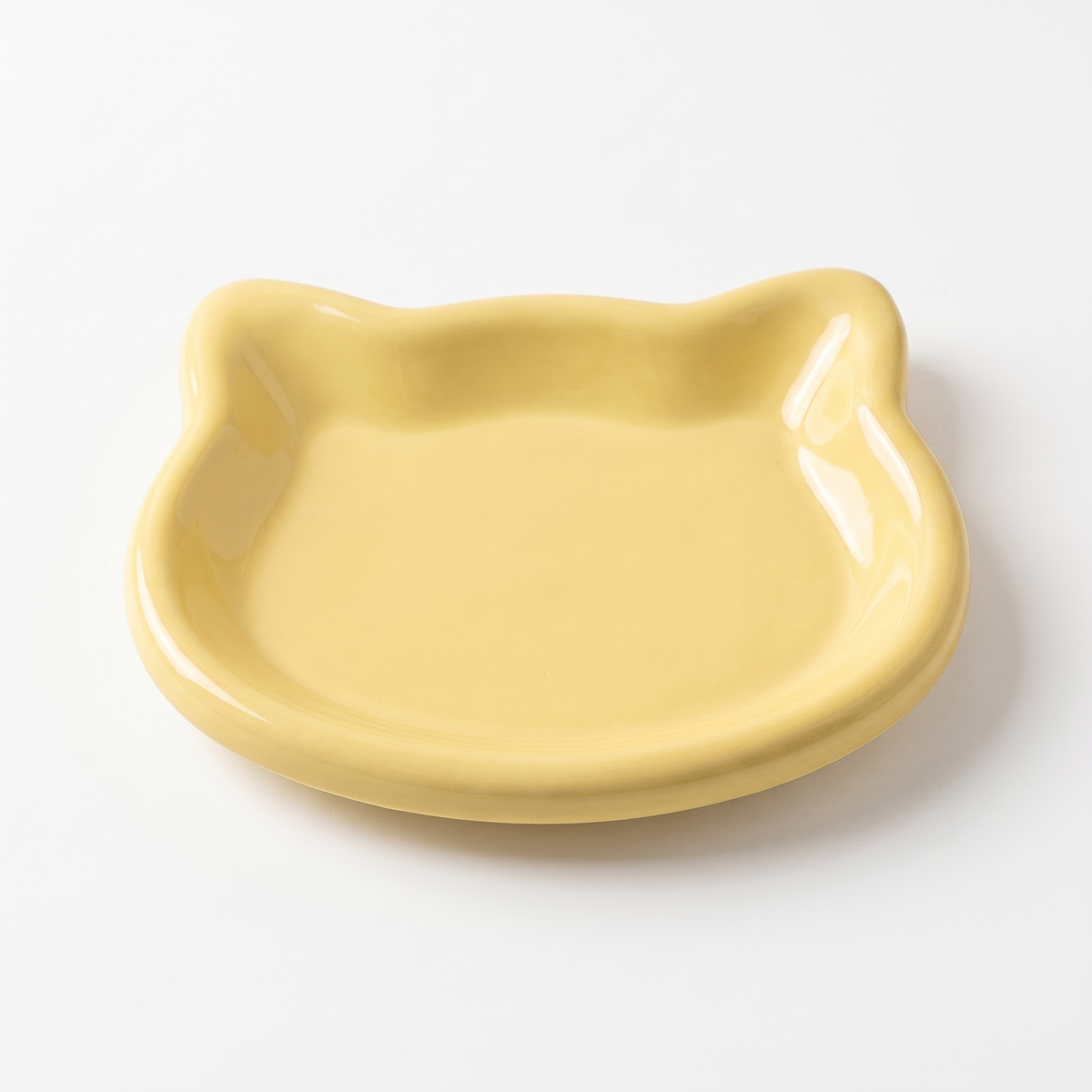 Whisker-Friendly Cat Dish, Wide and Shallow