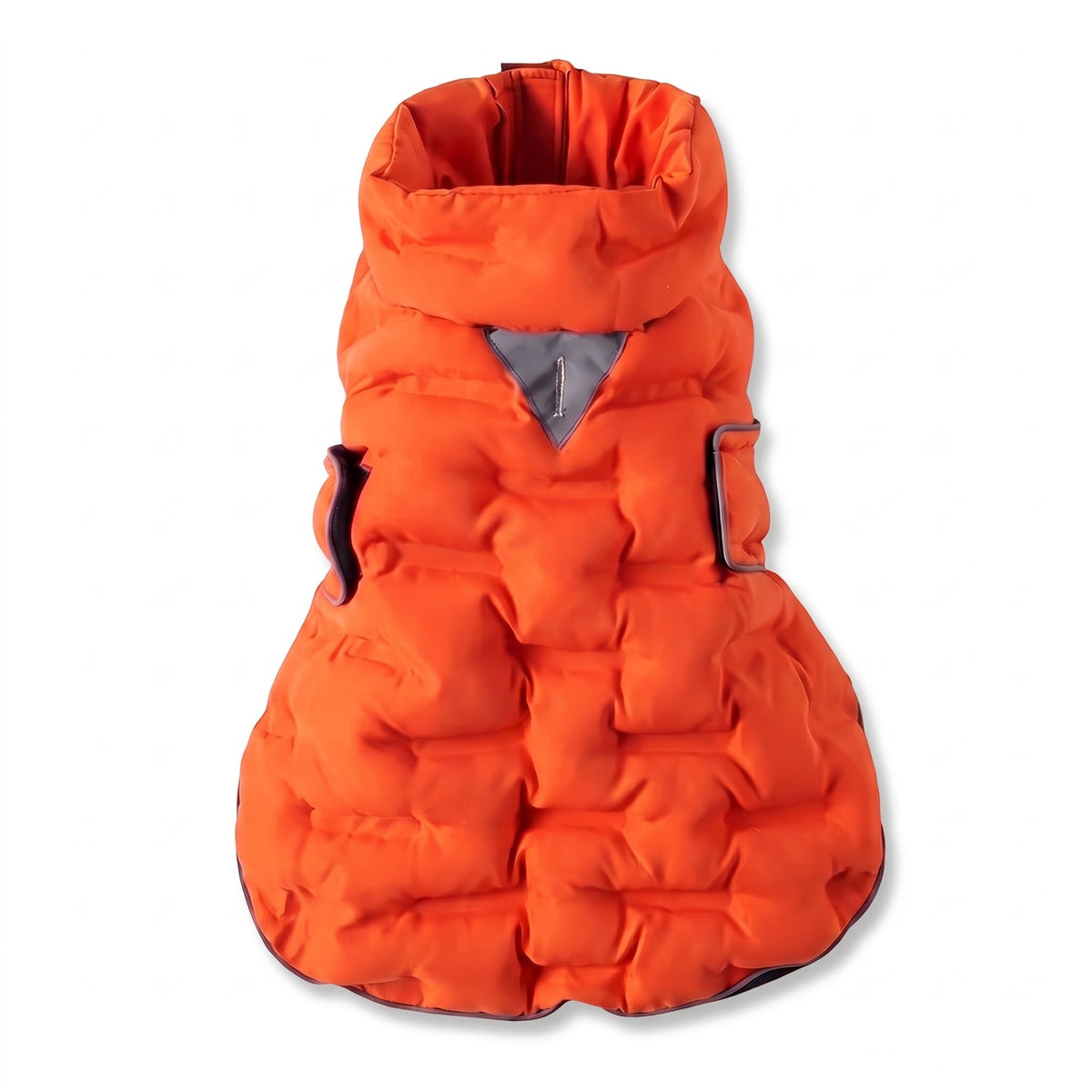Windproof Padded Dog Coat, Orange