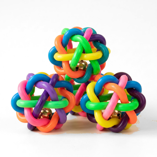 Woven Rubber Bell Ball