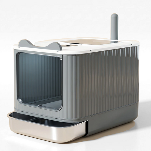 XXL Litter Box with Steel Basin
